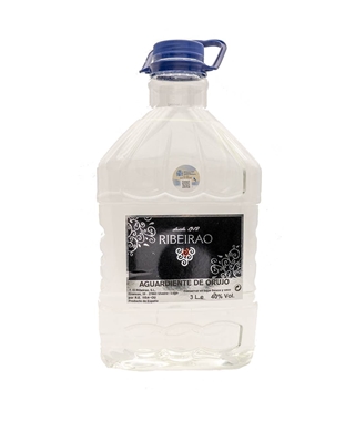 Aguardiente de Orujo Ribeirao garrafa 3L - Imagen 1