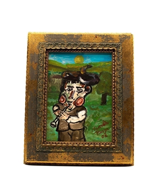 Caja Gaiteiro guarda documentos pintada a mano - Imagen 1