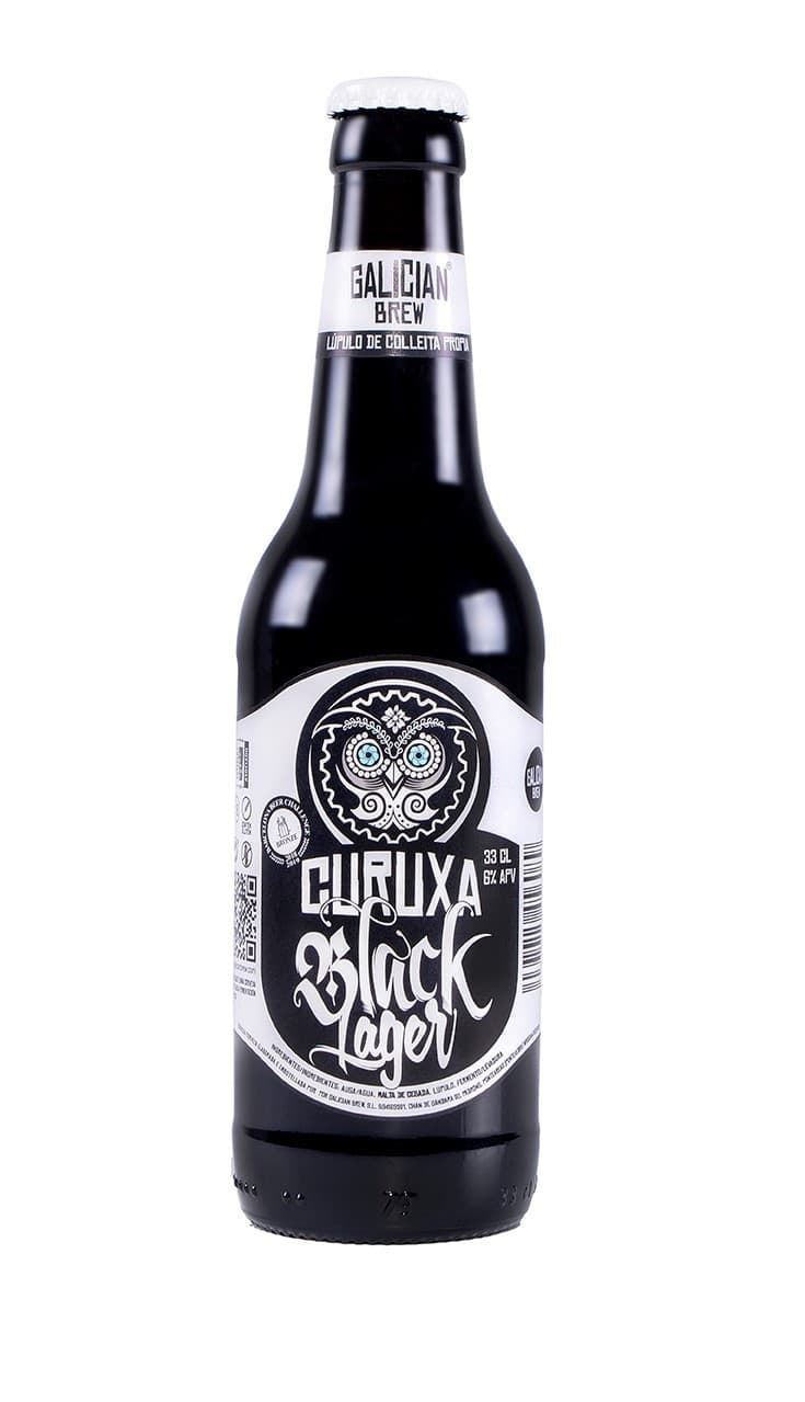 Cerveza Artesanal 'Curuxa Black' - Imagen 1
