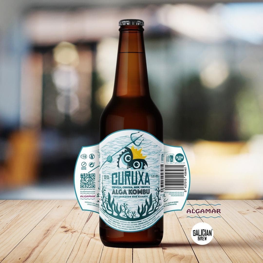 Cerveza Artesanal Curuxa Kombu - Imagen 1