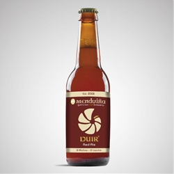 Cerveza Gallega Artesana Menduiña " Diur" RED ALE - Imagen 1