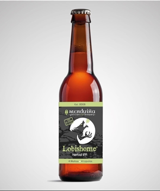 Cerveza Gallega Artesana Menduiña " Lobisome" IPA - Imagen 1