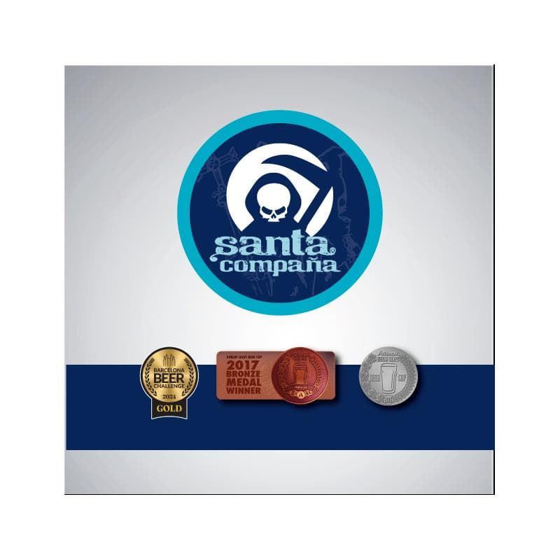 Cerveza Gallega Artesana Menduiña " Santa Compaña" Barleywine - Imagen 3