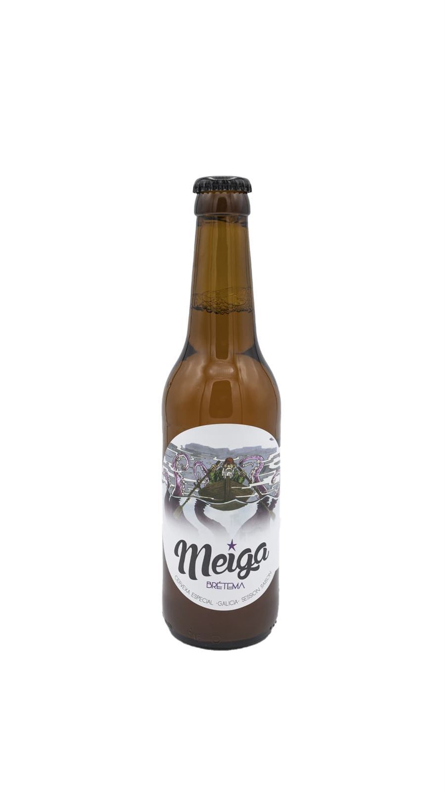 Cerveza Meiga Brétema Botella - Imagen 1