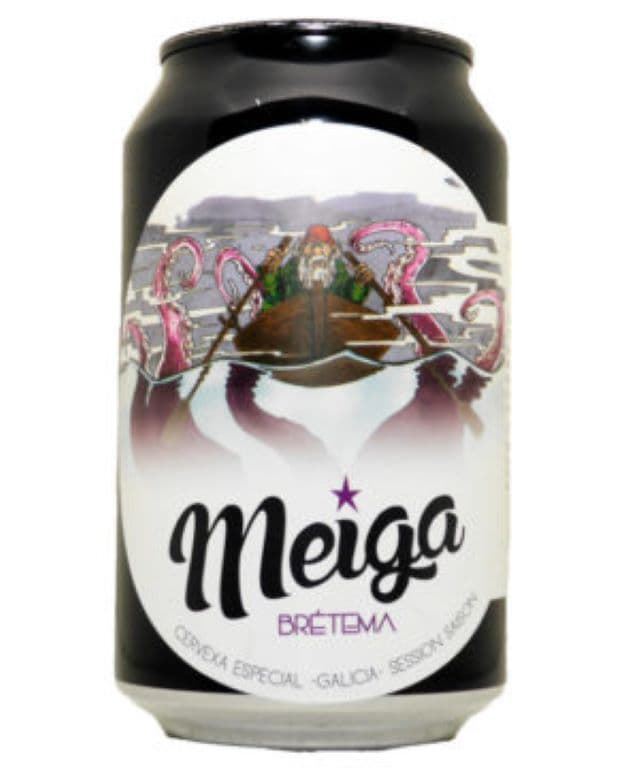 Cerveza Meiga Brétema Lata (Session Saison) - Imagen 1