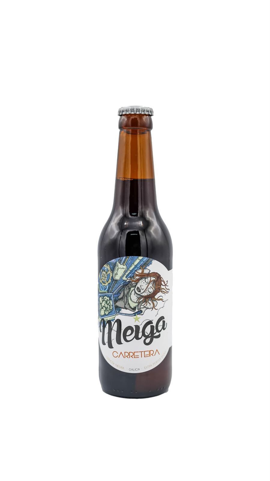 Cerveza Meiga Carreteira (Extra Porter Stout) - Imagen 1
