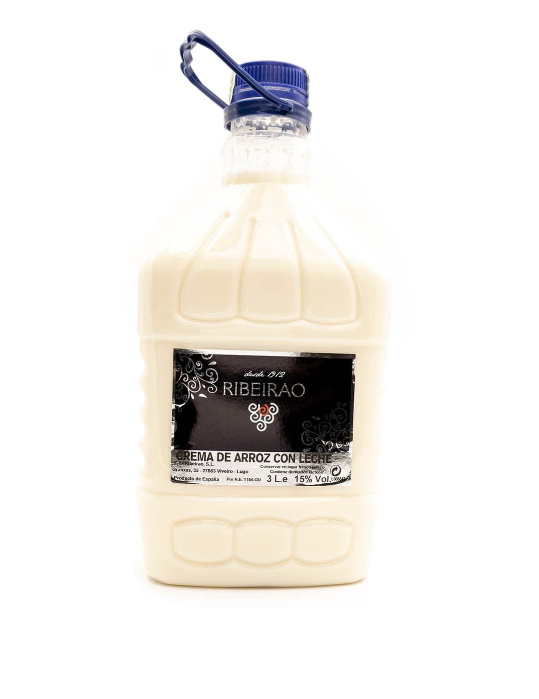 Crema de Arroz con Leche Ribeirao garrafa 3L - Imagen 1