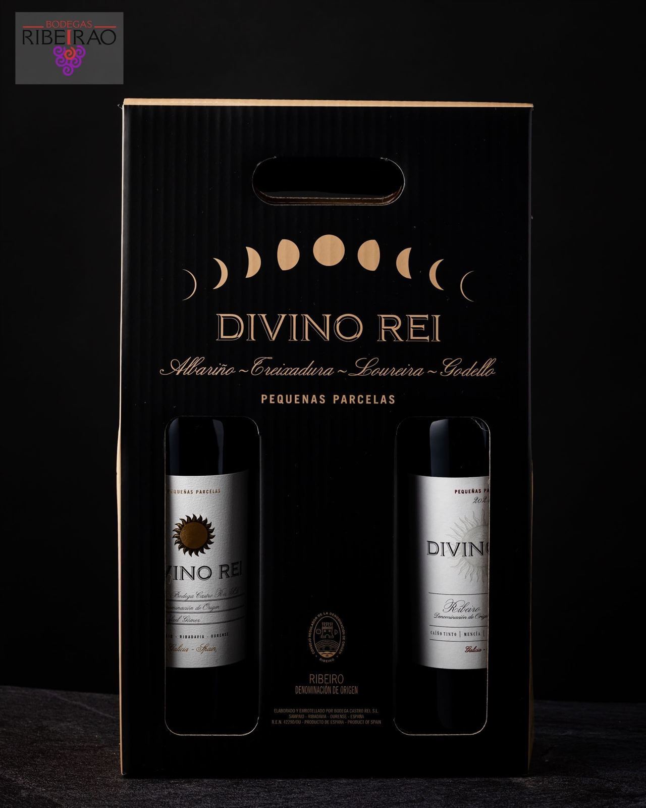 Estuche Cata 3 vinos Divino Rei - Imagen 1