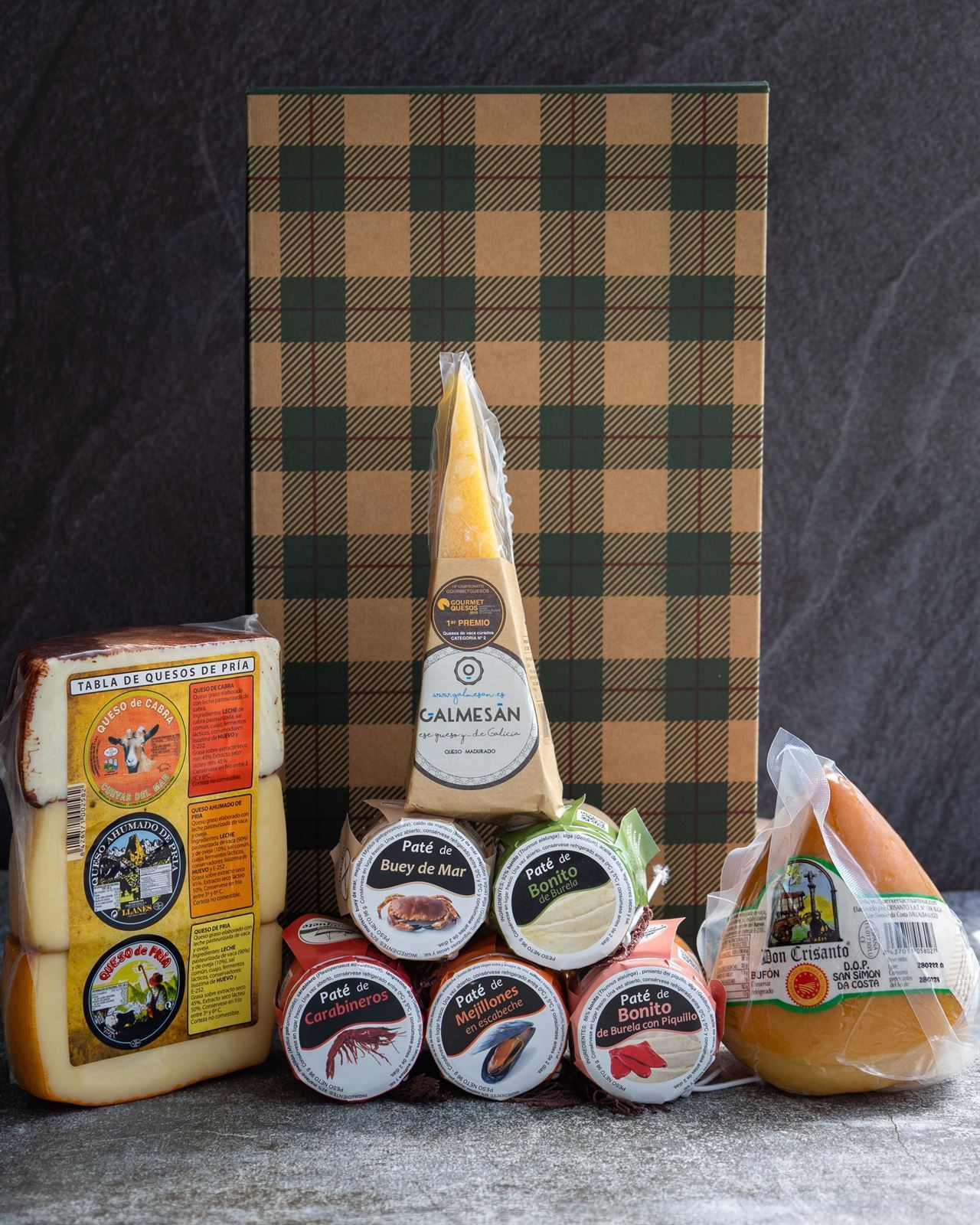 Estuche delicatessen Queso y Paté - Imagen 1