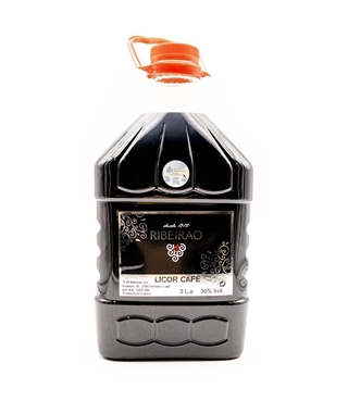 Licor Café Ribeirao garrafa 3L - Imagen 1