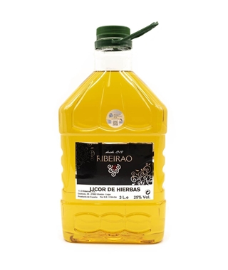 Licor de Hierbas Ribeirao garrafa 3L - Imagen 1