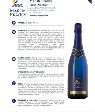 Mar de Frades Brut Nature - Imagen 2