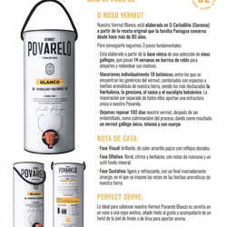 Vermú Blanco Povarelo 3 L - Imagen 2