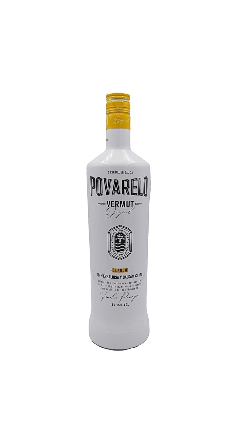 Vermut Povarelo blanco 1 L. - Imagen 1