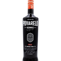Vermut Povarelo Rojo Premium 1L. - Imagen 1